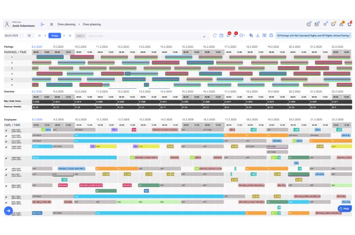 Crew Scheduling